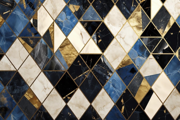 An elegant random marble tile wallpaper