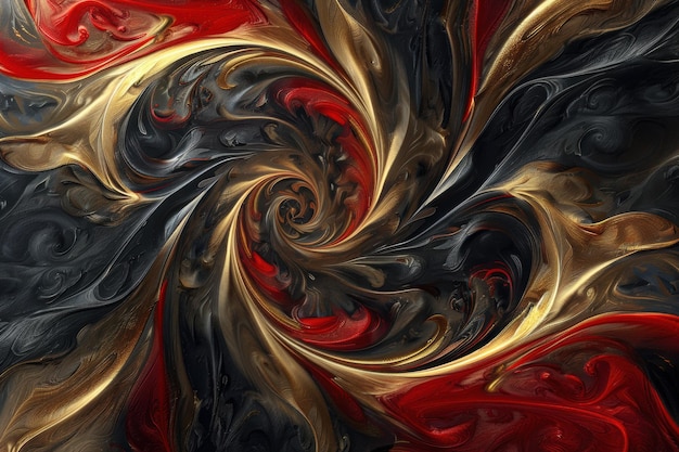 Elegant Red Fabric Waves Smooth and Vibrant Abstract Background