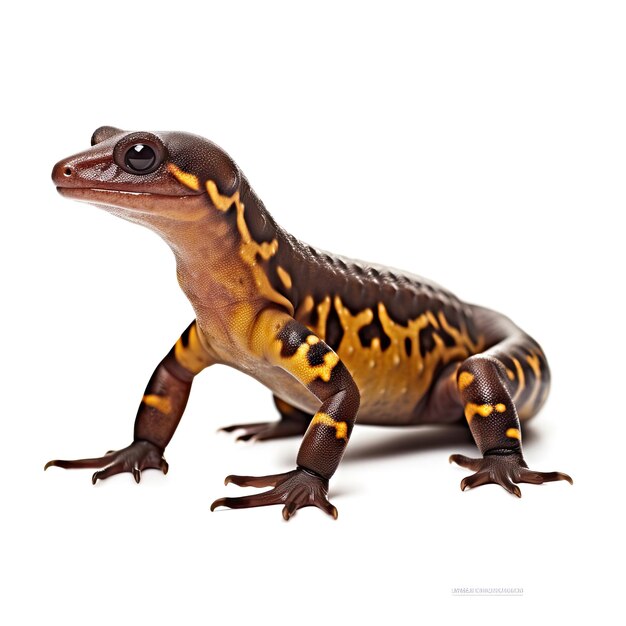 Photo elegant salamander