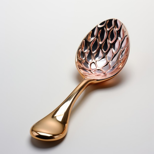 Elegant Silver Serving Spoon