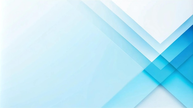 Elegant Sky Blue Abstract Background with Geometric Layers for Modern Presentations