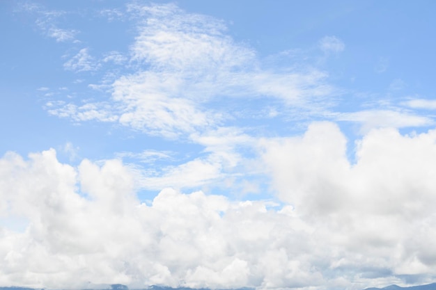 Elegant sky and clouds on the background