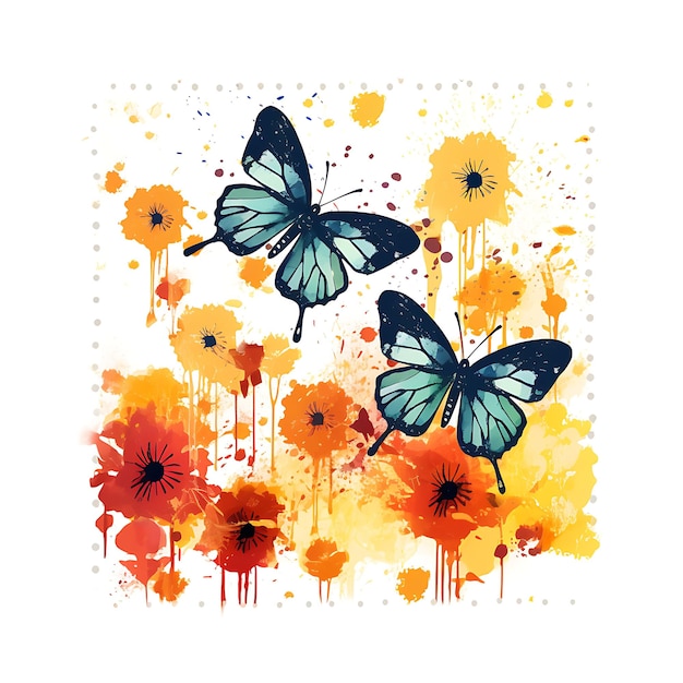 Elegant Stamp Collection Watercolor Flowers and Artistic Designs for Digital Crafting