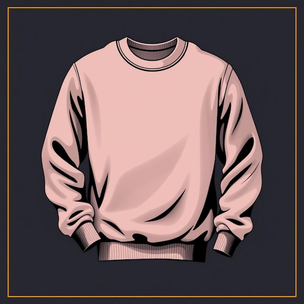 Elegant style web banner template sweatshirt