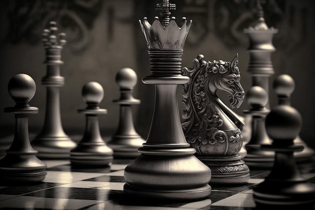 Elegant and Timeless Chess Game Set for Strategy Lovers