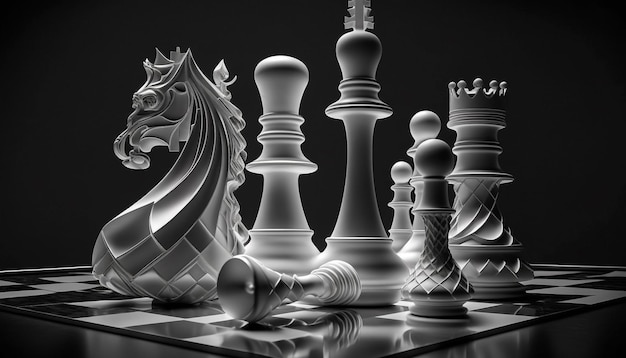 Elegant and Timeless Chess Game Set for Strategy Lovers