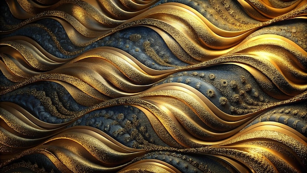 Elegant Wavy Textured Luxury Background