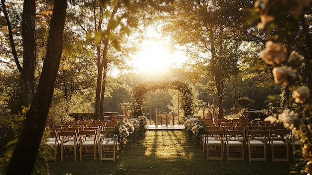 Elegant Wedding Table Setting with White Flowers