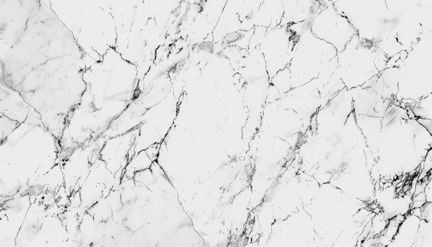 Photo elegant white marble surface with intricate veining perfect for modern interior design projects