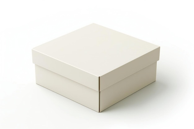 Elegant White Product Box Minimalist and Customizable Packaging Solution for Modern Products