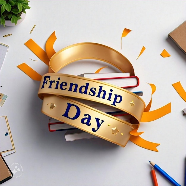 Elegantly display of a friendship day