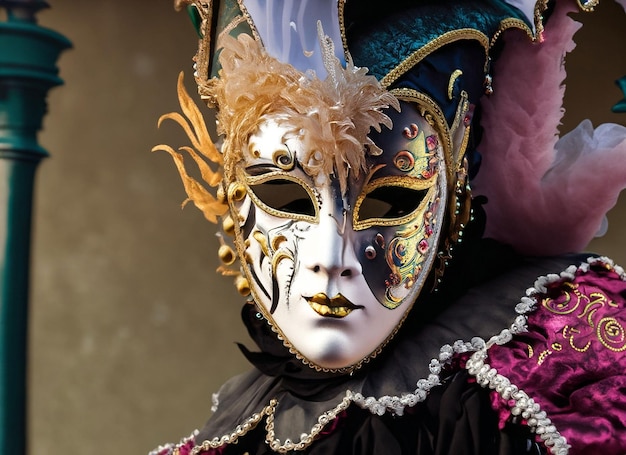 Elegantmaskofvenetiancarnival