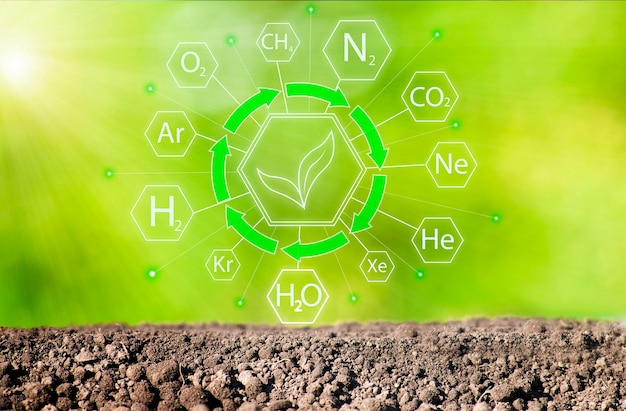 Elements in the composition of the air the concept of preserving the purity of the air ecology