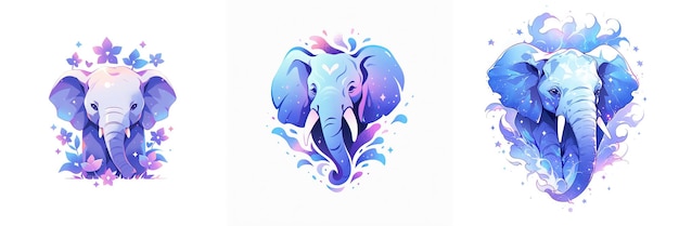 Elephant logo 2d