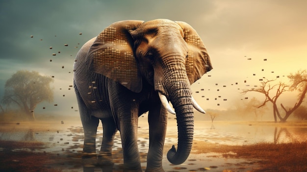 Elephant memory concept design