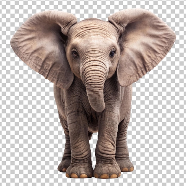 Elephant on transparent background