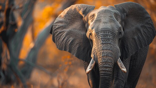 an elephant with the word quot on it