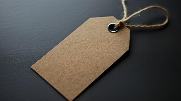 Elevate Your Brand Sleek and Customizable Label Tag Mockup Template