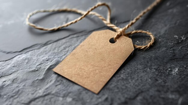 Elevate Your Brand Sleek and Customizable Label Tag Mockup Template