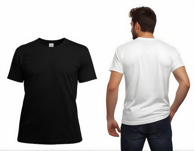 Elevate Your Brand with This white TShirt Mockup for Men