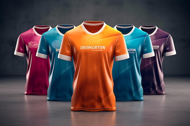 Elevate Your Sportswear Brand with Creative Jersey Mockup Designs