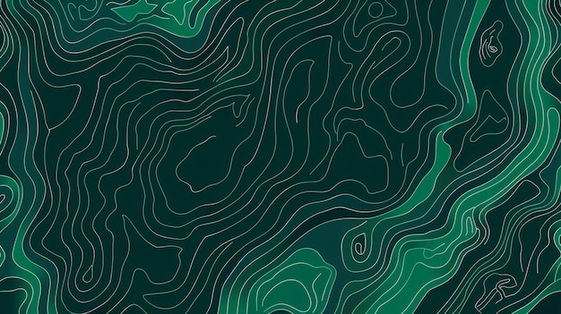 Photo elevation map backdrop with contour lines