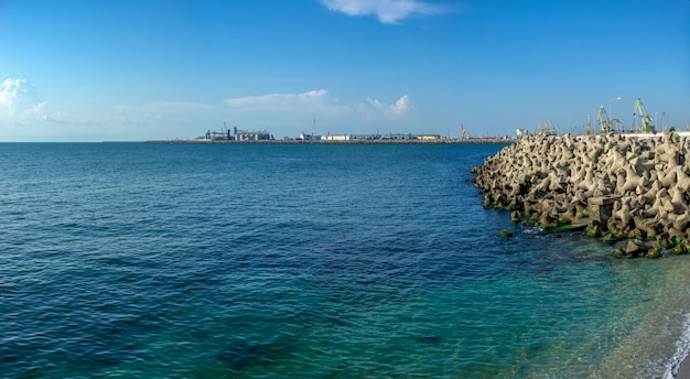 Embankment in the city of Constanta, Romania