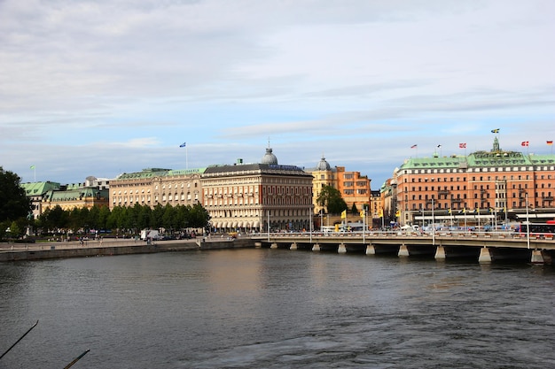 The embankment in Stockholm Sweden