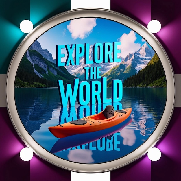 Photo embark on an epic journey explore the world