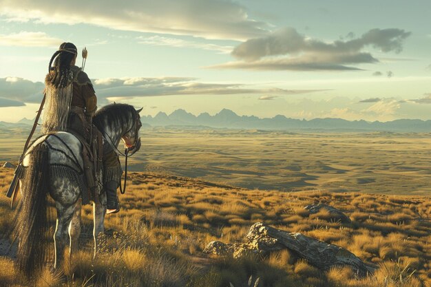 Embark on a journey through the Western frontier a generative ai