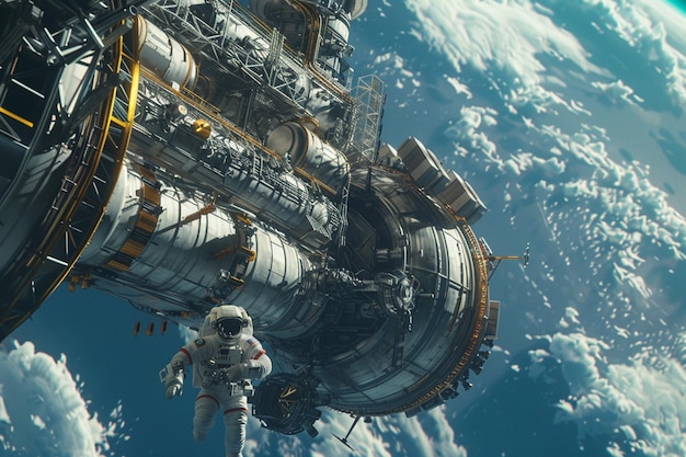 Embark on a voyage of discovery with astronauts as generative ai