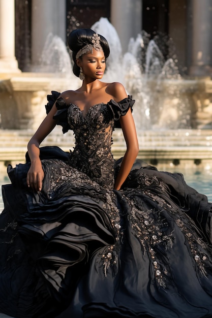 Embracing Bridgerton Style with Black Beauty