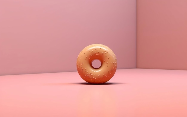 Embracing Minimalist Donuts Generative AI