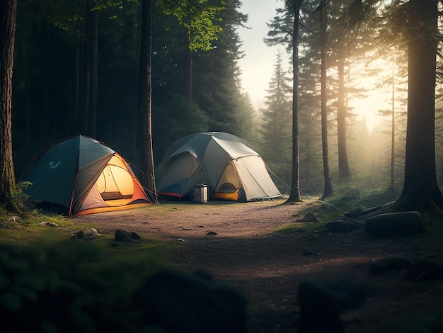 Embracing Nature's Beauty Through Camping in the Wilderness