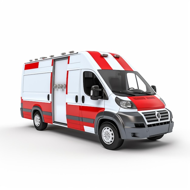 Emergency vehicle ready for urgent care