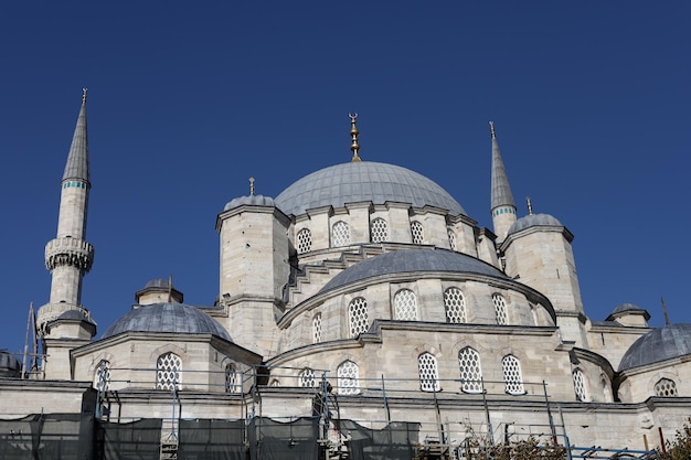 Eminonu Yeni Mosque in Istanbul Turkey