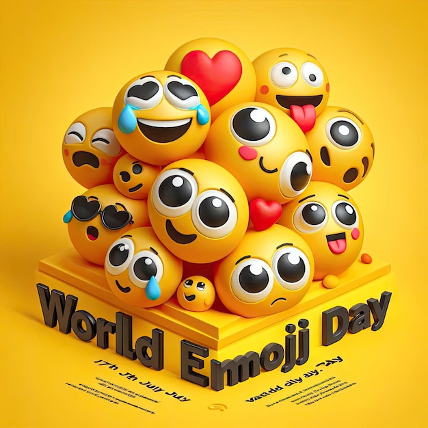 Emoji day 17 July World emoji day emoji day