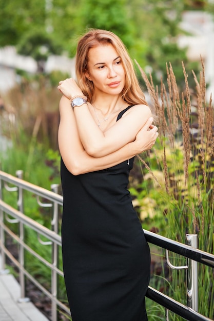 Emotional portrait of happy woman.