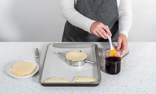 Empanadas with Blueberries