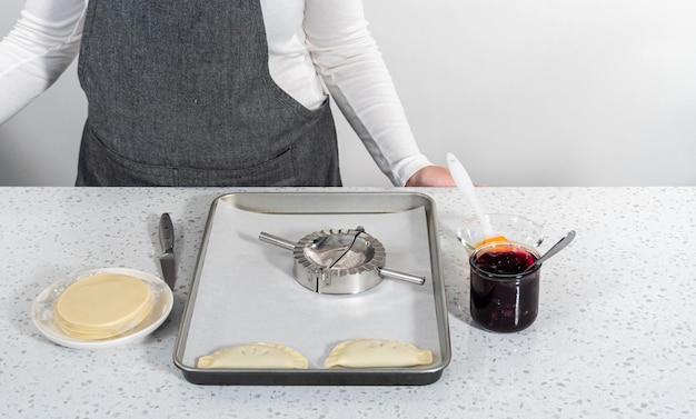 Empanadas with Blueberries