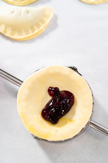 Empanadas with Blueberries