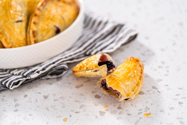 Empanadas with Blueberries