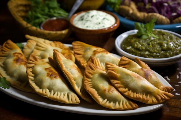 Empanadas with Tangy Artichoke Hearts delicious Empanadas food photography