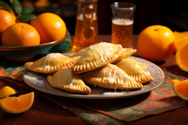 Empanadas with Zesty Orange Glaze delicious Empanadas food photography