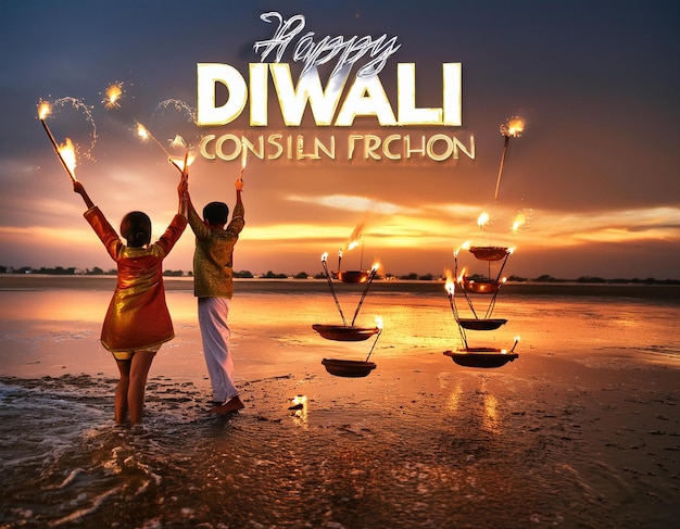 Emphasize community and connection happy Diwali