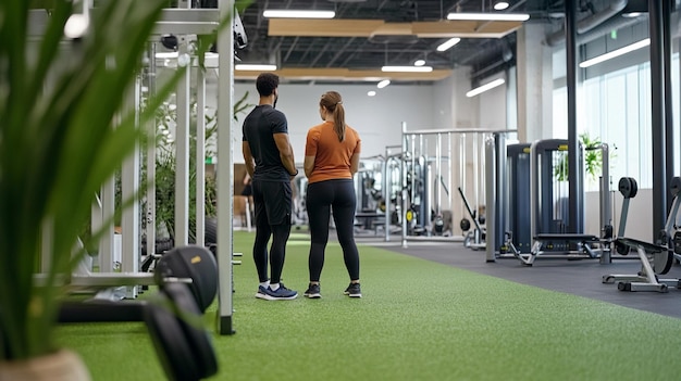 Empowering Gym Photoshoot Showcasing Strength Discipline and Transformation