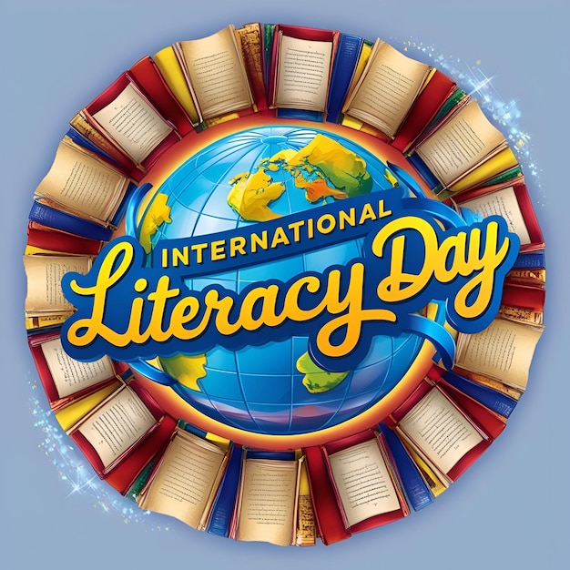 Photo empowering minds celebrating international literacy day for a brighter future