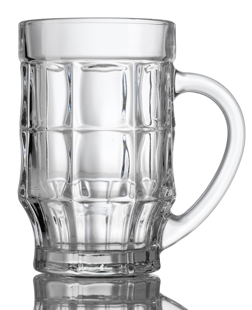 Empty beer glass