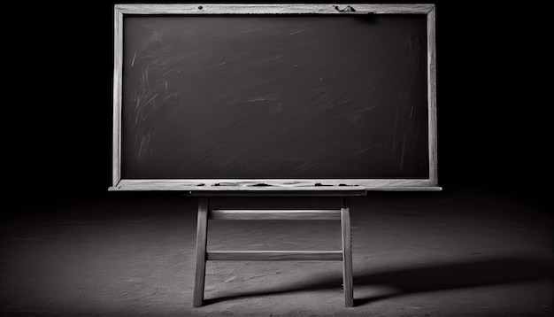 Empty blackboard Teachers Day and the importance of educators Teachers Day and the importance of educators