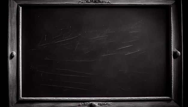 Empty blackboard Teachers Day and the importance of educators Teachers Day and the importance of educators